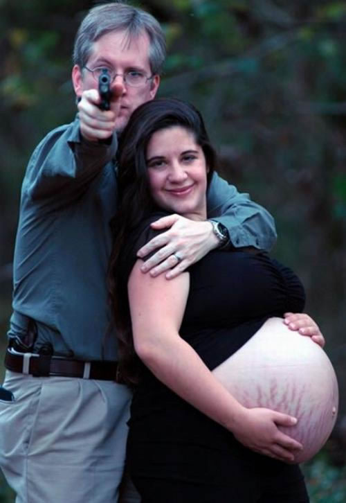 pregnant gun